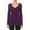 Desert, variant on Little Vintage Girls Women V-Neck Long Sleeve Shirts, Cotton Basic Tops & T-Shirt (Medium, Grape)