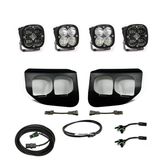 Baja Design 447738UP Fog Lights Dual FPK SAE/Sport DC For 20-22 Super Duty Fits select: 2020-2022 FORD F250, 2020-2022 FORD F350