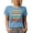 Baby Blue, variant on I Hate When People Confuse Education with Intelligence, Funny Misconception, Baby Blue T-Shirt, Small