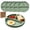 05#5PCS[Green], variant on Bxaolu Divided Plates for Adults (5 Packs), Unbreakable Portion Control Plate Sectioned with Dividers, 8.7" Plastic Food Separator Dinner Plates Lightweight 3-Compartment Reusable Microwave Safe