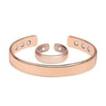 thumbnail image 1 of Fiudx Pulsera Magnética de Titanio, Oro y Carbono, Duradera, Pulsera Magnética Elástica, Mejora La Circulación, Accesorio Unisex, Cómodo para El Día a Día., 1 of 2