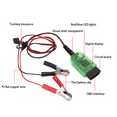 thumbnail image 5 of 12V Car Diagnostics Tester Automotive Battery Replacement Tool Car Computers ECU Memory Saver Battery Leakage Detection, 5 of 5