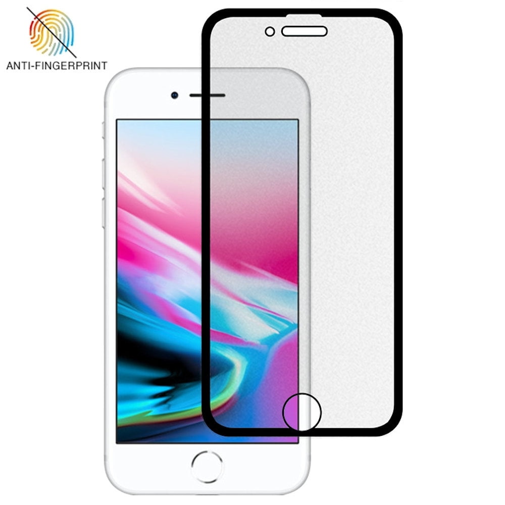 Full Screen Coverage Frosted Tempered Glass Screen Protector For Iphone Se 3rd And 2nd Gen And
