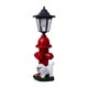 thumbnail image 1 of Figuras de perros Luces solares de iluminación de paisaje, regalo , decoración de jardín de escultura de resina linda única para patio de casa, 1 of 8