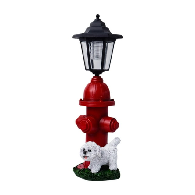 Figura de luz solar Figurina de decoración de jardín de jardín Lindo buen regalo Iluminación de paisaje escultura de resina para de las