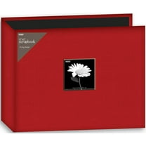 Pioneer 3-Ring Fabric Album 12"X12"-Red