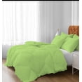 thumbnail image 2 of DNG Creations 1 Piece New Box Design Comforter 800 Thread Count ( Solid Sage Colour ) All-Season 550 GSM 100% Egyptian Cotton ( Oversized King - Size ), 2 of 8