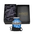 thumbnail image 1 of Urna de Cremación Trupoint Memorials Forever Remembered Azul, 1 of 7