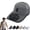 Gray, variant on Hat with Fans Solar Power, 3-Speed Quiet Fan,USB & Solar Powered Breathable Baseball Cap for Hiking Fishing Golf