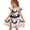White, variant on Girls Dresses Halloween Ghost Pumpkin Pattern Sleeveless Flowy Sundress Summer Halloween Party Outfit for Girls Ages 7–14