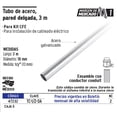 thumbnail image 1 of Tubo 1/2' de acero galvanizado 3 m, para pared delgada Volteck Tubo 1/2' de acero galvanizado 3 m, para pared delgada, 1 of 1