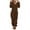B01-Brown, variant on QATAINLAV Women's Plush Hooded Jumpsuit Cute Graphic Christmas Onesie Pajamas Long Sleeve Winter Warm Fleece Sleepwear, Pink, S