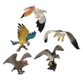 thumbnail image 4 of 5 piezas de adornos para pasteles de animales y pájaros de imitación, figuras de pájaros artificiales, juguetes para aulas, recompensas, recuerdos de Estilo A, 4 of 8