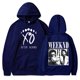 thumbnail image 1 of Sudaderas con estampado de rapero para hombre y mujer, sudaderas con capucha de forro polar fino, ropa estampada de gran tamaño, ropa de calle de Hip Hop, Tops Unisex, 1 of 4