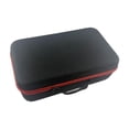 thumbnail image 4 of Estuche para taladro eléctrico, bolsa de transporte, carcasa rígida de EVA, ligero y multifuncional Cremallera roja, 4 of 9