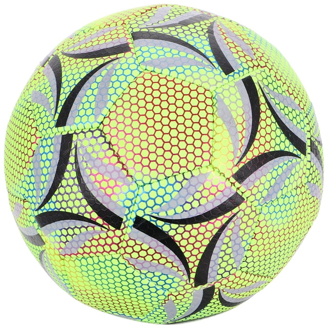 Balón de fútbol que brilla en la oscuridad Balón de fútbol profesional de grado de partido para entrenamiento Balón de fútbol luminoso para juegos nocturnos Fútbol que brilla en la oscuridad