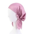 thumbnail image 5 of Head Wraps for Women Solid Color Stretch Soft Hijab Scarf Headwraps Headband, 5 of 9