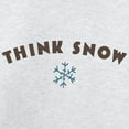 thumbnail image 3 of CafePress - Think Snow Sweatshirt - Crew Neck Sweatshirt, 3 of 4