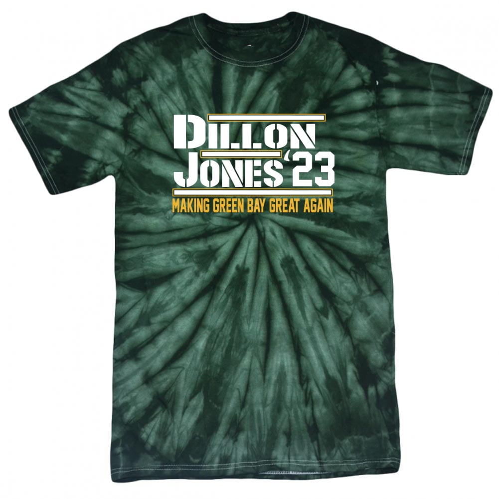 TIE-DYE Packers Aj Dillon Aaron Jones 23 T-shirt ADULT 