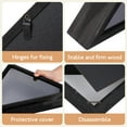 thumbnail image 3 of WEUVEB Wooden Flag Case Display Triangle Shadow Box For Decorations, 3 of 7