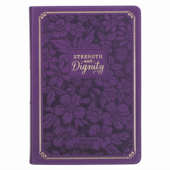 Journal Classic Purple Strength & Dignity Prov 31:25, (Hardcover)