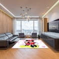 thumbnail image 4 of LaModaHome Non-Slip Rug Customized Cartoon Kids Room Rug Washable Mat Child Stain Resistant Living Room Kitchen Carpet - Size: 7,6X5,3ft(230X160cm), 4 of 5