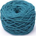 thumbnail image 1 of Colored 5mm Macrame Cord 230 Feet X 1.1 Lbs, Natural Macrame Supplies, Large Macrame Rope for Wall Hanging & Crafts, Cotton Rope of Macrame Kit, Macrame String, Teal, 1 of 5