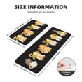 thumbnail image 2 of Xecao Sunflower Gnomes 5 Patten Kitchen Rugs and Mats Sets,2 Pieces Non-Slip Washable Rugs, Kitchen Mat for Floor,Suit for Kitchen Decor and Accessories, 2 of 6