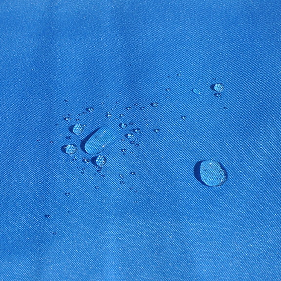 Rectangle Waterproof Woven Sun Shade Sail Canopy Shelter Shade Cover Yard Deck Garden Outdoor Pool - Royal Blue