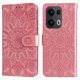 thumbnail image 2 of Funda tipo cartera GANGXUN para OPPO Reno 14 Pro 5G , diseño girasol, cuero PU, soporte, cierre magnético, tarjetero, 2 of 5