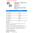 thumbnail image 2 of Brake Rotor Set - Compatible with 2017 - 2018 Audi A4, 2 of 2