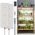 thumbnail image 1 of Grow Lights for Indoor Plants LED Full Spectrum Plant Light for Indoor Growing Seed Starting Slim Grow Lamp with UL Adapter Timer Light Modes Dimmable, 1 of 7