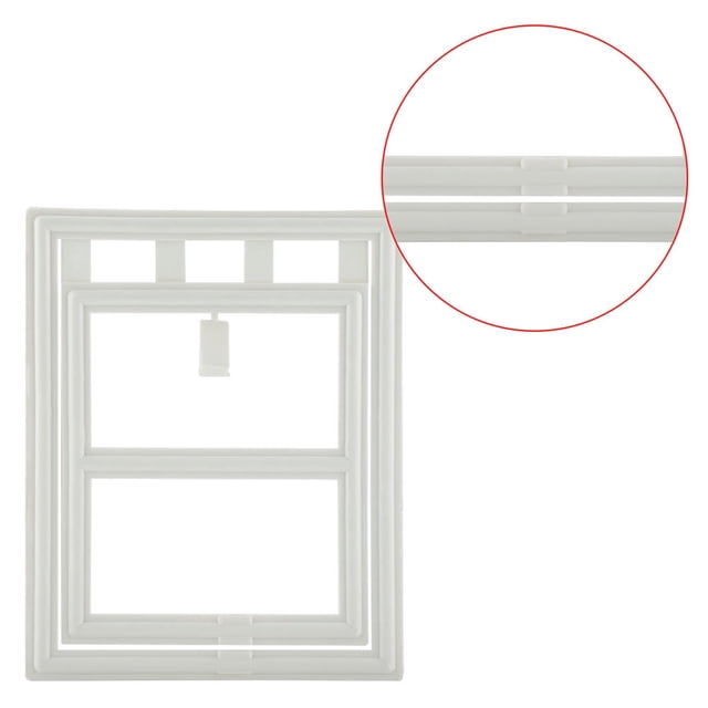 Pet Dog Cat Door, Cat Gate for Screen Door, Easy Install, Indoor Outdoor, Screen Window Gate , and Protection for Pets,