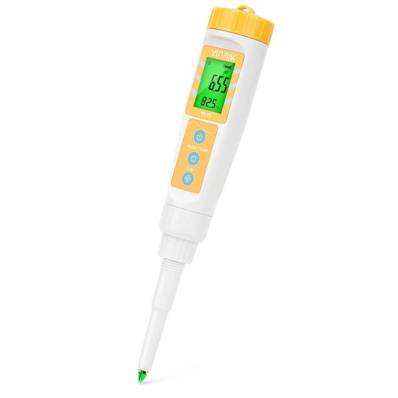 Medidor de pH YINMIK Digital para alimentos, masa madre y fermentación