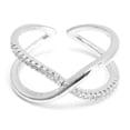 thumbnail image 2 of Anillo brillante, anillo de joyería brillante abierto de estilo simple y moderno, anillo de joyería de moda con funcionalidad inteligente, 2 of 9