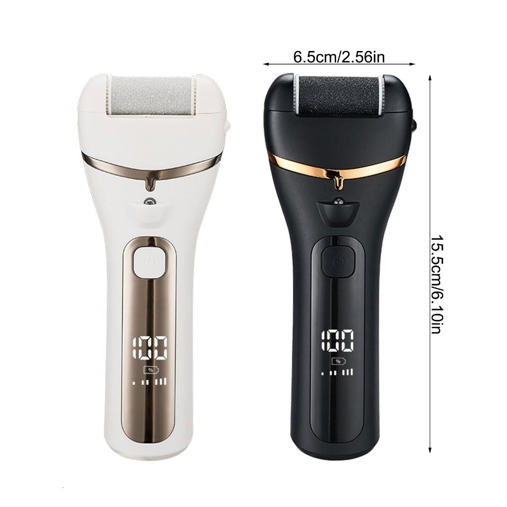 LED Power Display Foot Sander Adjustable Speeds Rechargeable Operation