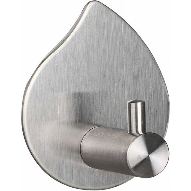 Gancho para toalla autoadhesivo, gancho adhesivo para bata de baño, gancho para toalla de acero inoxidable, albornoz para cocina, baño, sala de estar, toallas colgantes, ropa y trabajo