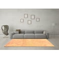 thumbnail image 3 of Ahgly Company Indoor Square Abstract Brown Contemporary Area Rugs, 7' Square, 3 of 4
