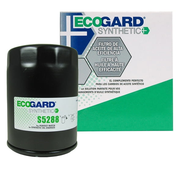 ECOGARD S5288 Premium Spin-On Engine Oil Filter for Synthetic Oil Fits Chevrolet Impala 3.5L 2006-2011, Trailblazer 4.2L 2002-2009, Silverado 1500 5.3L 2000-2002, Tahoe 5.3L 2000-2002
