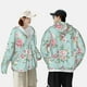 thumbnail image 4 of Fotbe Vintage Floral Chaqueta con Protección Solar UPF 50+ para Hombre y Mujer, Camisa con Capucha y Bolsillos-Small, 4 of 7