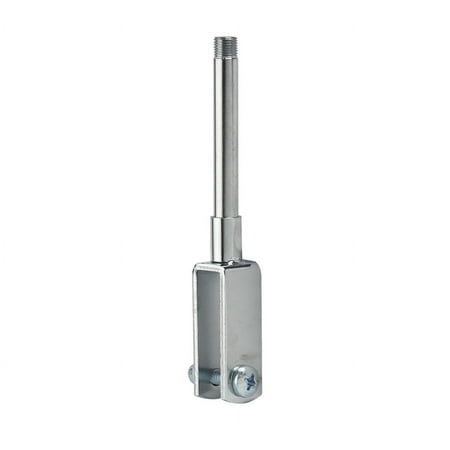 Econoco - SC6P12 - Chrome Sign Holder Clamp for 1/2" x 1-1/2" Rectangular Tubing with 2" Stem - Sold in Pack of 12