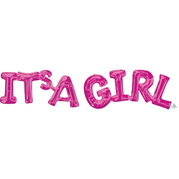 Anagram International Party-Eh! It'S A Girl Phrase Balloon, All Ages