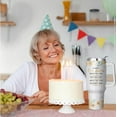 thumbnail image 6 of 80th Birthday Cups with Handle & Straw, 40 Oz Stainless Steel 80 Th Birthday Mug Mothers Day Gifts for 80 Year Old Women, 80th Birthday Gifts for Women, 80 Year Old Birthday Gift for Woman, 6 of 6