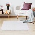 thumbnail image 3 of Soft Fluffy Shag Area Floor Rug Carpet for Living Room White 19.7" x 31.5", 3 of 8