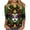 #49 Green, variant on CYiJun Mardi Gras Clothing,Mardi Gras Sequin Top for Women,Sparkling 3/4 Sleeve Crewneck Party Shirt in Purple, Green & Gold