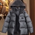 thumbnail image 5 of Xdegoge Boys Heavyweight Puffer Jacket Winter Warm Thick Coat with Hood Full Zip Windproof Padded Outerwear Thermal Snow Clothing for School Outdoor Skiing, 5 of 8