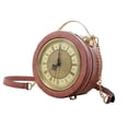 thumbnail image 5 of freneci Clock Purse Crossbody Bag Handbag Gift for Mom Girlfriend Women Shoulder Bag Pink, 5 of 8
