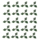 thumbnail image 1 of Naiovety 20 piezas, 10MM, Navidad, acebo artificial, bayas, hojas verdes, ornamento, simulación, reutilizable, flores secas, manualidades, Kits de decoración para fiestas Hoja de fruta plateada, 1 of 6