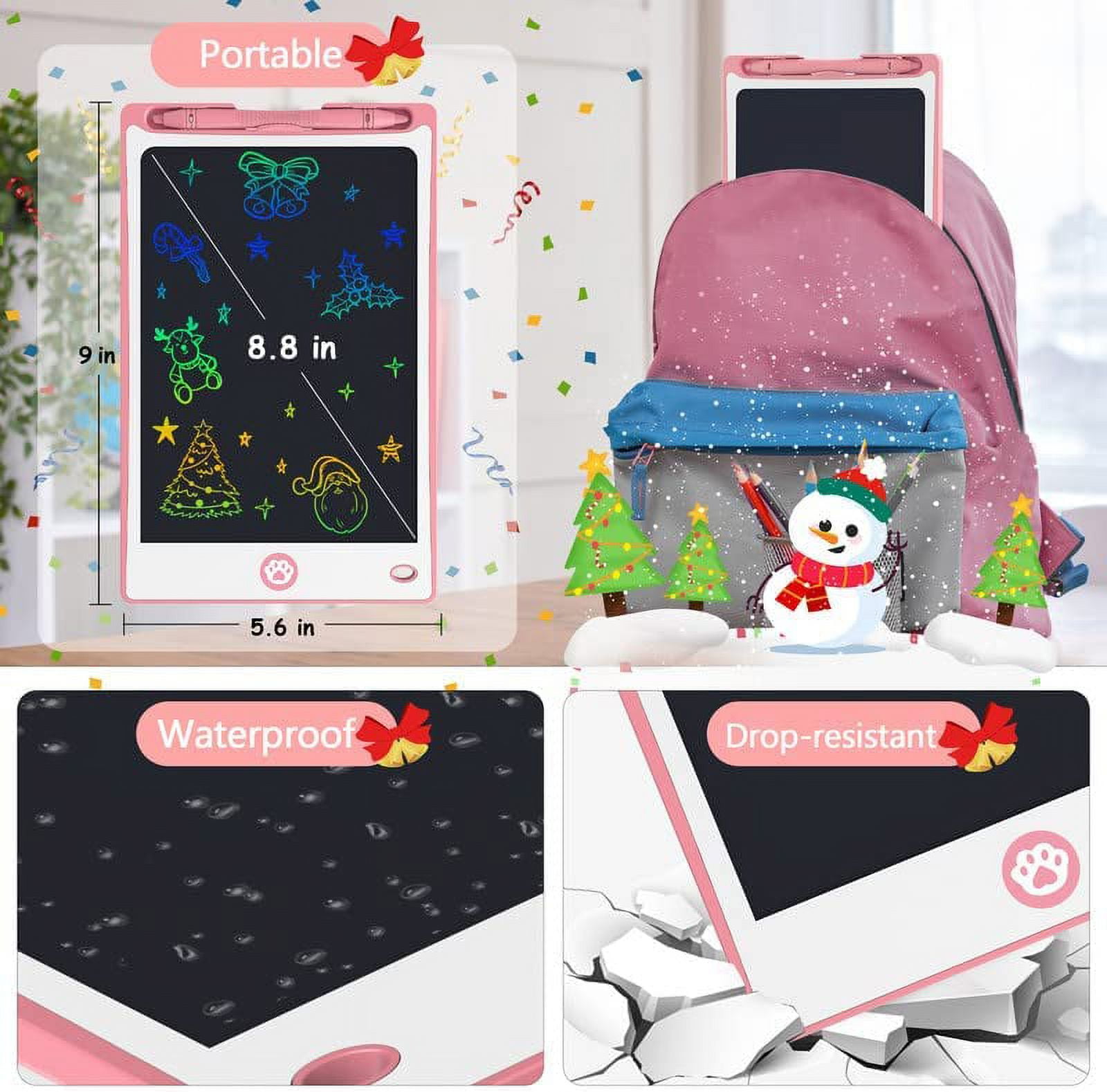 Fugacal Drawing Pad for Kids LCD Writing Pad Painting Tablet 16