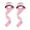 Pink, variant on 2x Weight Lifting Straps Gym Wrist Wraps Lifting Straps Strength Training Hand Grip Weightlifting Wrist Straps for Powerlifting Equipment Pink